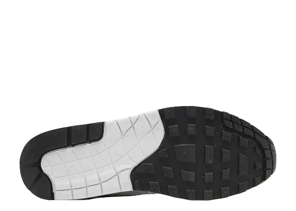 Nike Air Max 1 White Black Medium Olive Bottom