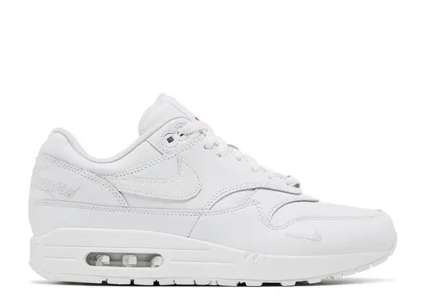Nike Air Max 1 '87 SP Supreme Triple White Side
