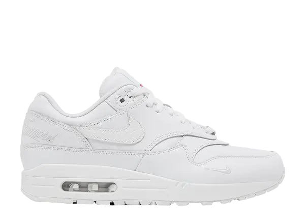 Nike Air Max 1 '87 SP Supreme Triple White Side