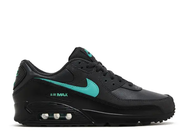 Nike Air Max 90 Black Clear Jade Side
