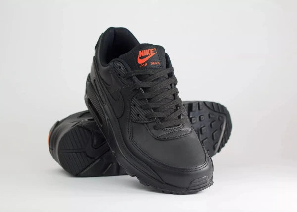 Nike Air Max 90 Black Safety Orange Outfit 1