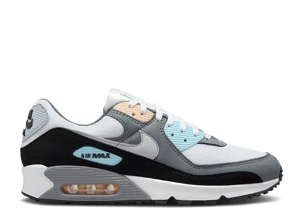 Nike Air Max 90 Cool Grey Pure Platinum Black Side