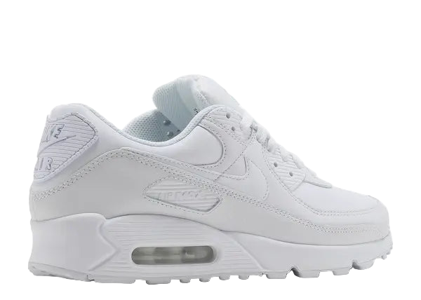 Nike Air Max 90 Leather Triple White Back