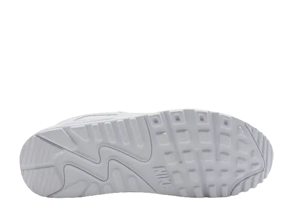Nike Air Max 90 Leather Triple White Bottom