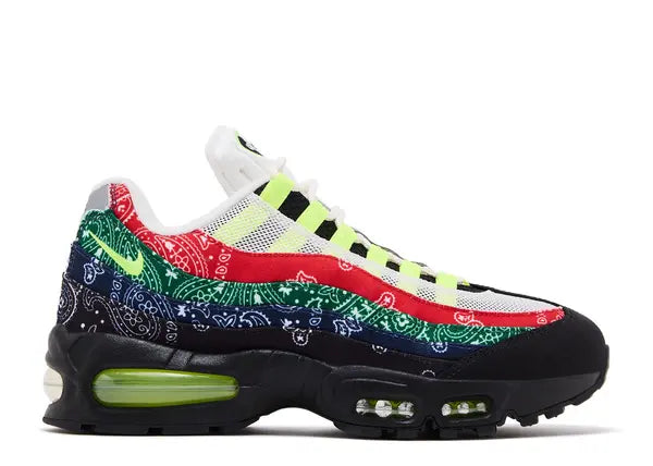Nike Air Max 95 OG Big Bubble Neon Paisley Bandana Side