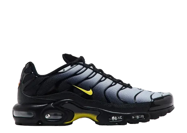 Nike Air Max Plus Black Opti Yellow Side