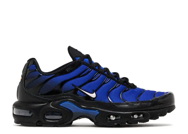 Nike Air Max Plus Premium Black Racer Blue Side