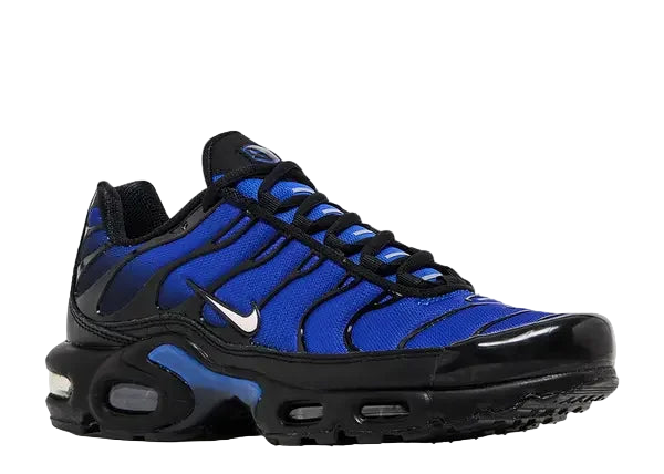 Nike Air Max Plus Premium Black Racer Blue Front