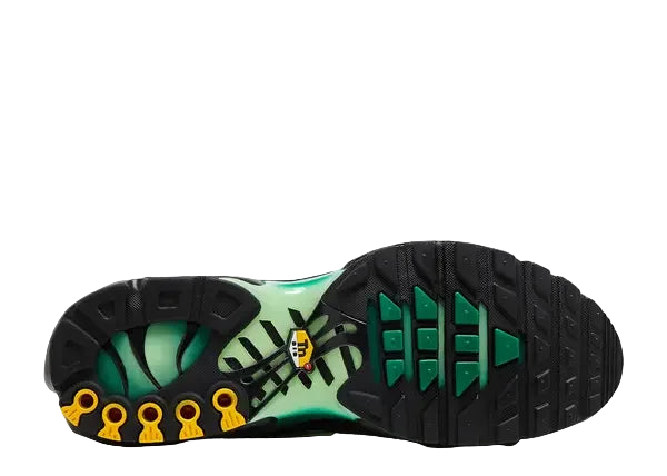 Nike Air Max Plus Vapor Green Malachite Black Light Lemon Twist Bottom