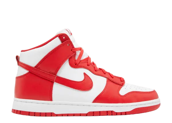 Nike Dunk High Championship White Red Side