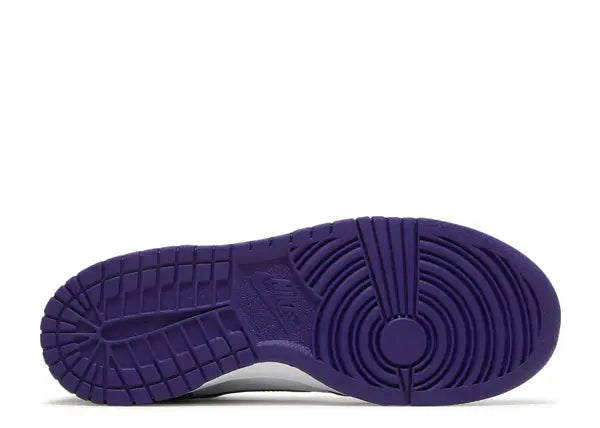 Nike Dunk High Electro Purple Midnight Navy (GS) Bottom