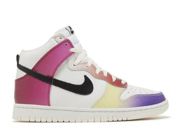 Nike Dunk High Multi-Color Gradient Side