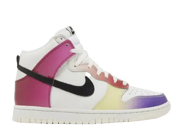 Nike Dunk High Multi-Color Gradient Side