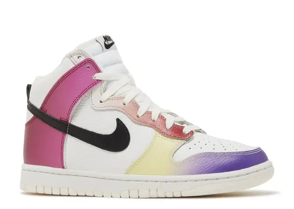 Nike Dunk High Multi-Color Gradient Front