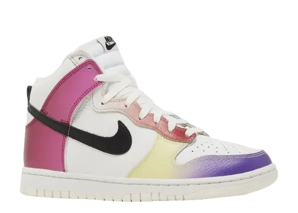 Nike Dunk High Multi-Color Gradient Front