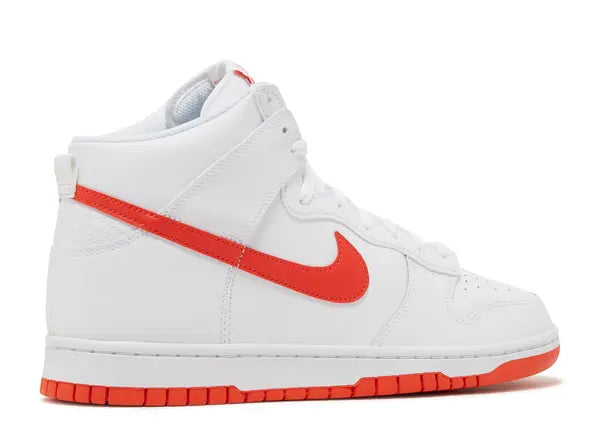 Nike Dunk High White Picante Red Back