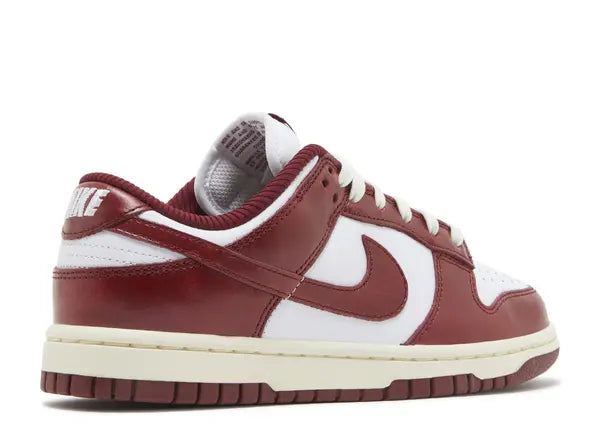 Nike Dunk Low PRM Vintage Team Red Back