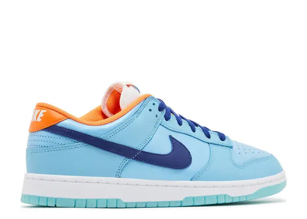 Nike Dunk Low SE Baltic Blue Total Orange Back