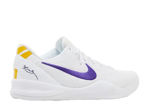 Nike Kobe 8 Protro Lakers Home Back