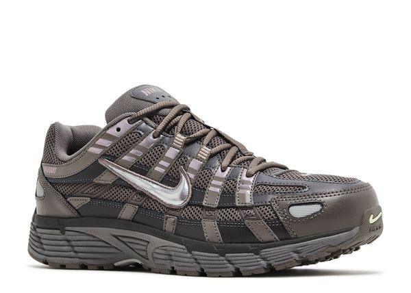 Nike P-6000 Cave Stone Medium Ash Flat Pewter Metallic Silver Front