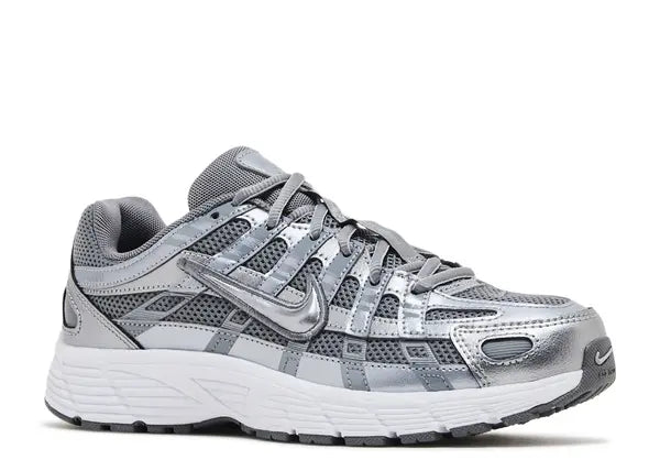 Nike P-6000 Metallic Cool Grey (GS) Front