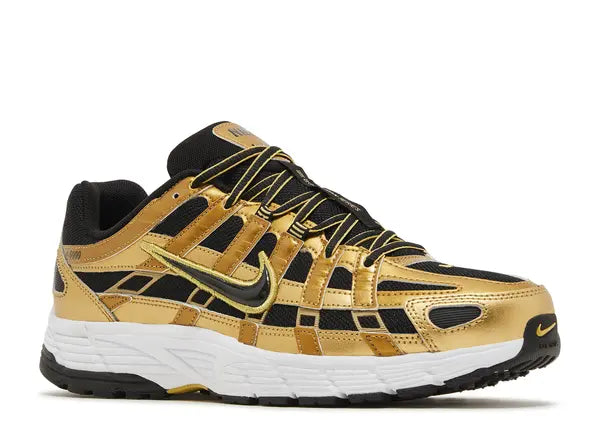 Nike P-6000 Metallic Gold Infinite Gold White Black Front
