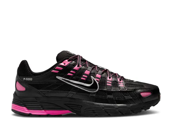 Nike P-6000 Pink Blast Metallic Silver Black Side