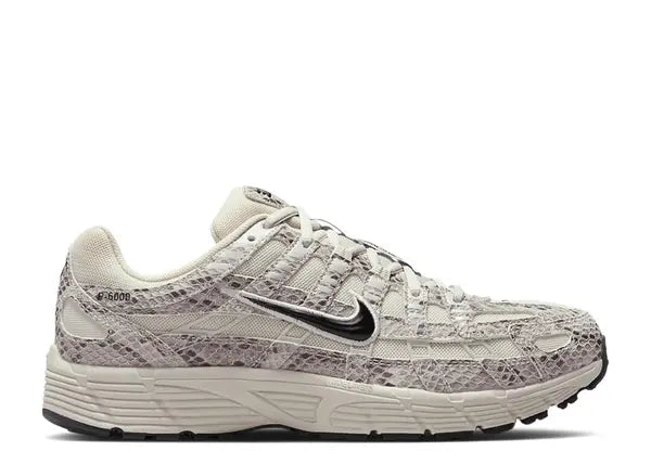 Nike P-6000 SE Snakeskin Light Bone Black