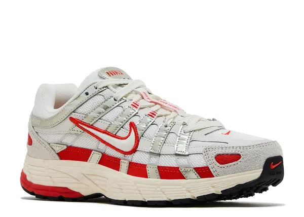 Nike P-6000 Sail Pale Ivory Light Bone Picante Red Front