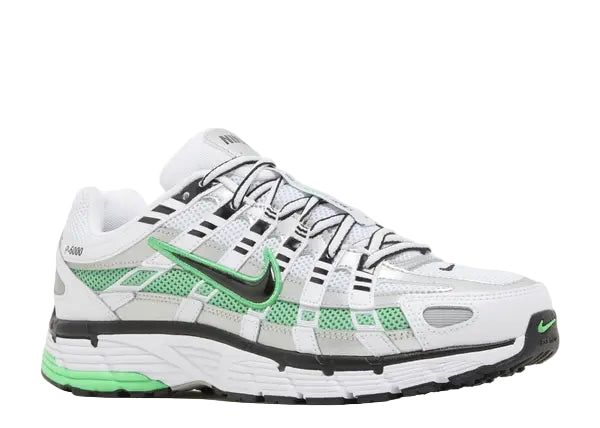 Nike P-6000 White Spring Green Front