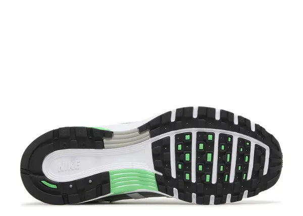Nike P-6000 White Spring Green Bottom