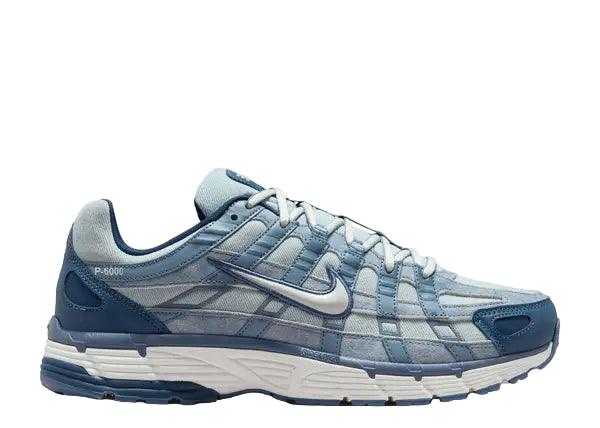Nike P-6000 Worn Blue Denim Side