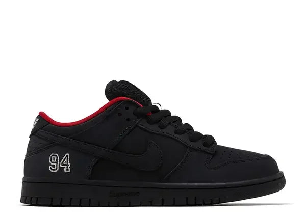 Nike SB Dunk Low Supreme 94 Black Side