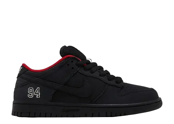 Nike SB Dunk Low Supreme 94 Black Side