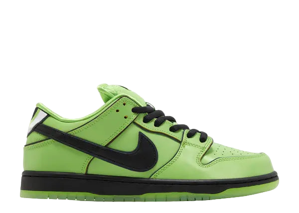 Nike SB Dunk Low The Powerpuff Girls Buttercup Side