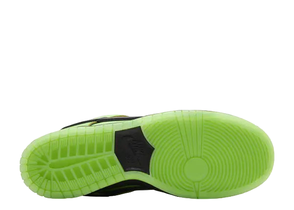 Nike SB Dunk Low The Powerpuff Girls Buttercup Bottom