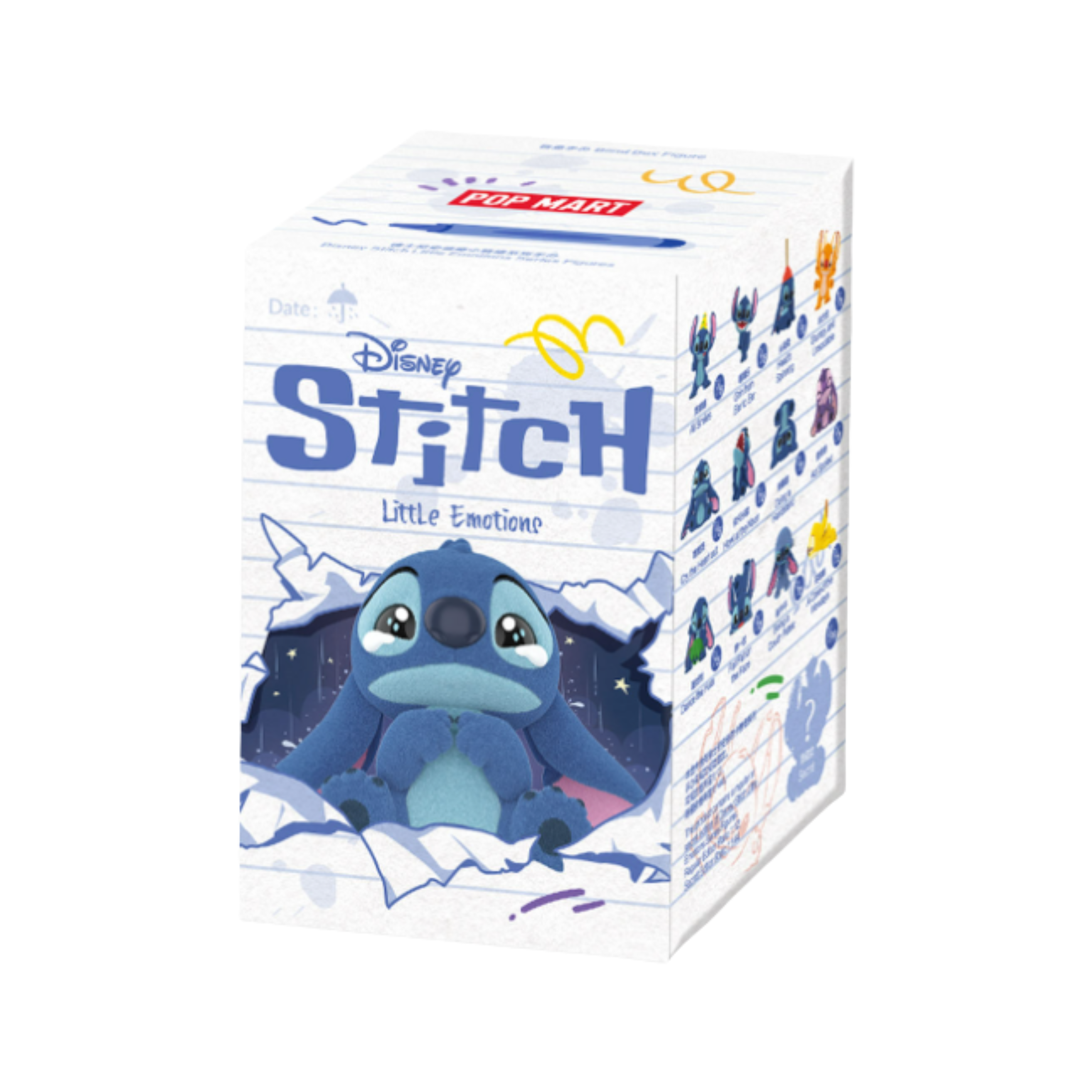 Pop Mart Disney Stitch Little Emotions Series Blind Box