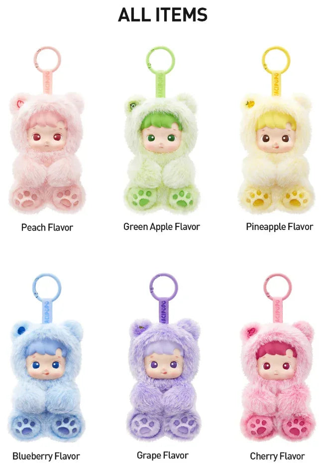 Pop Mart HACIPUPU Gummy Bear Case (6 Blind Box)