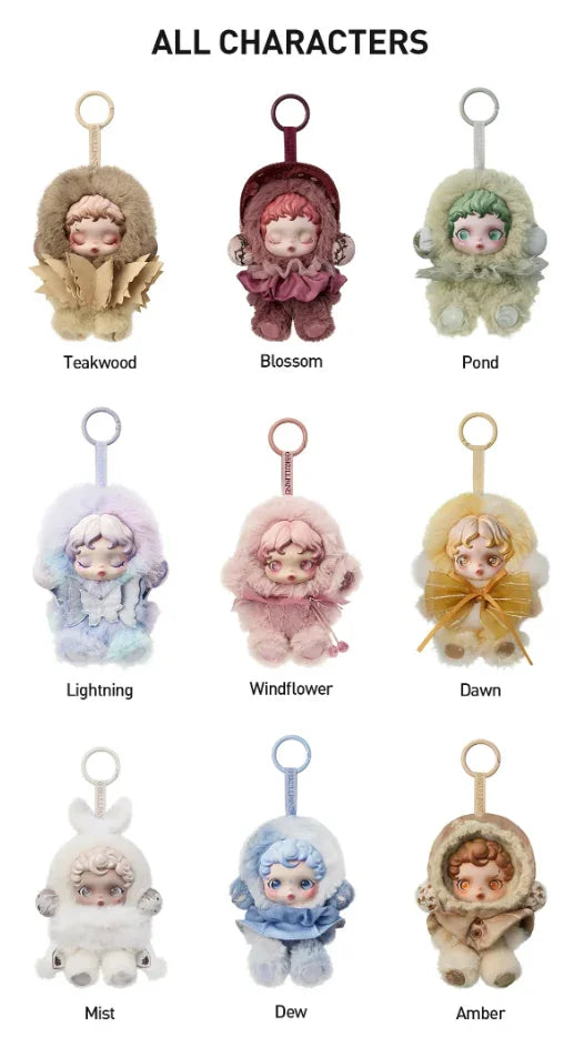 Pop Mart L'impressionnisme SKULLPANDA Series Case (9 Blind Box)