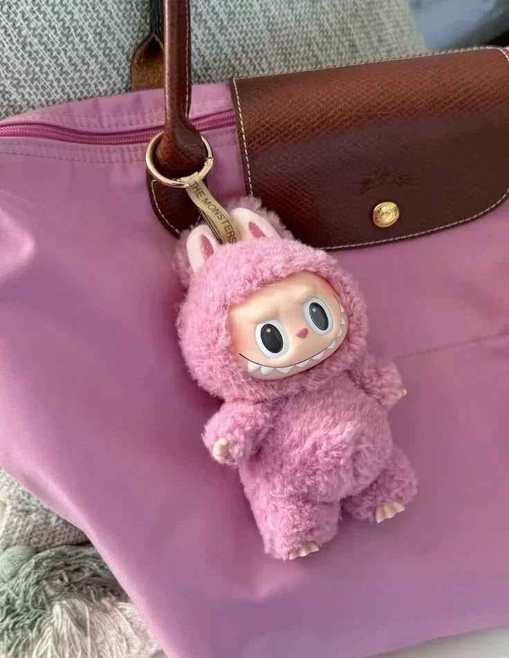 Pop Mart Labubu The Monsters Exciting Macarons Vinyl Plush Blind Box On Bag