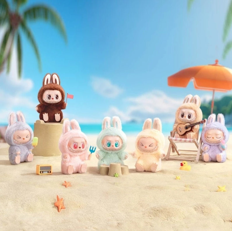 Pop Mart Labubu The Monsters Have a Seat Vinyl Plush Blind Box Beach