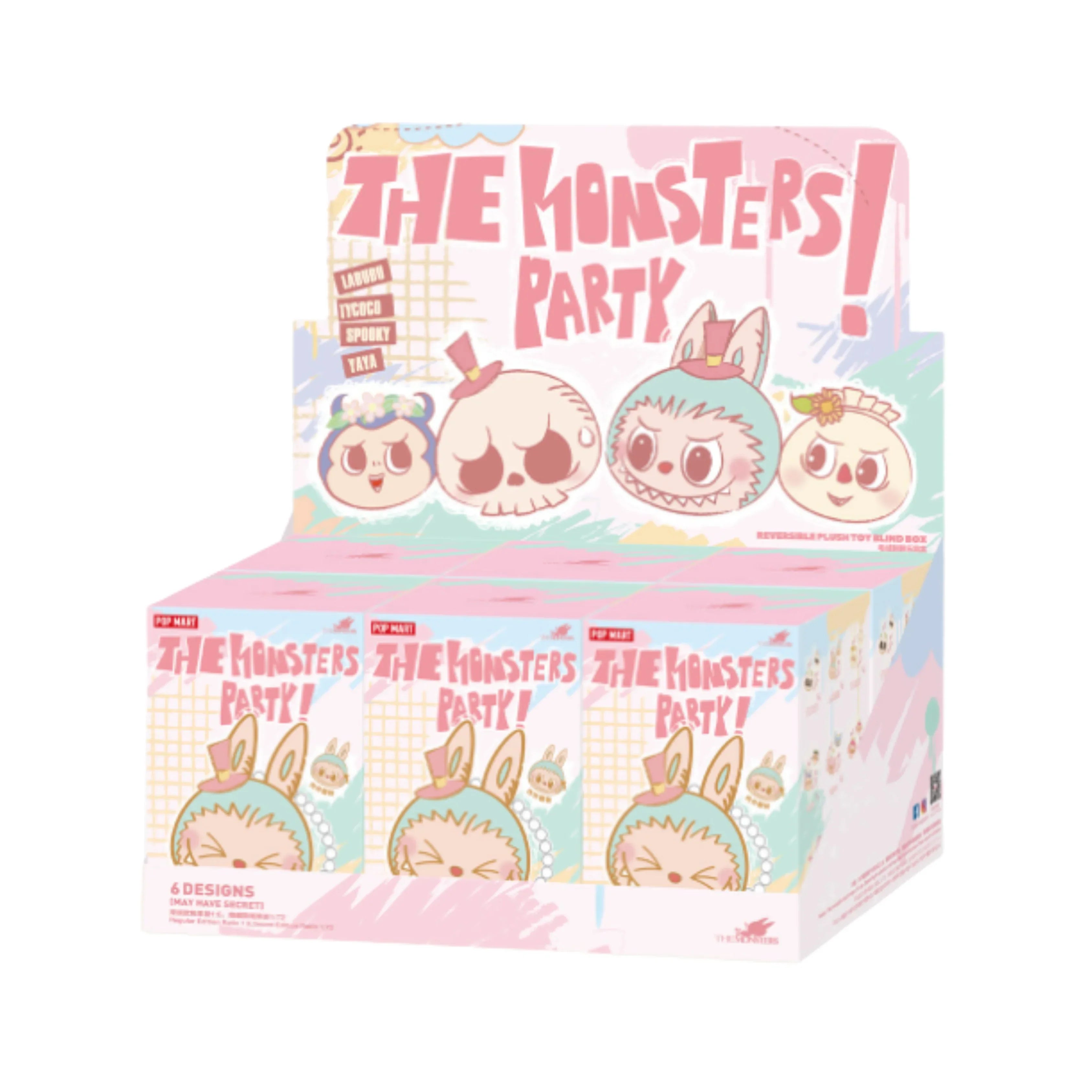 Pop Mart Labubu The Monsters Party Case (6 Blind Box)