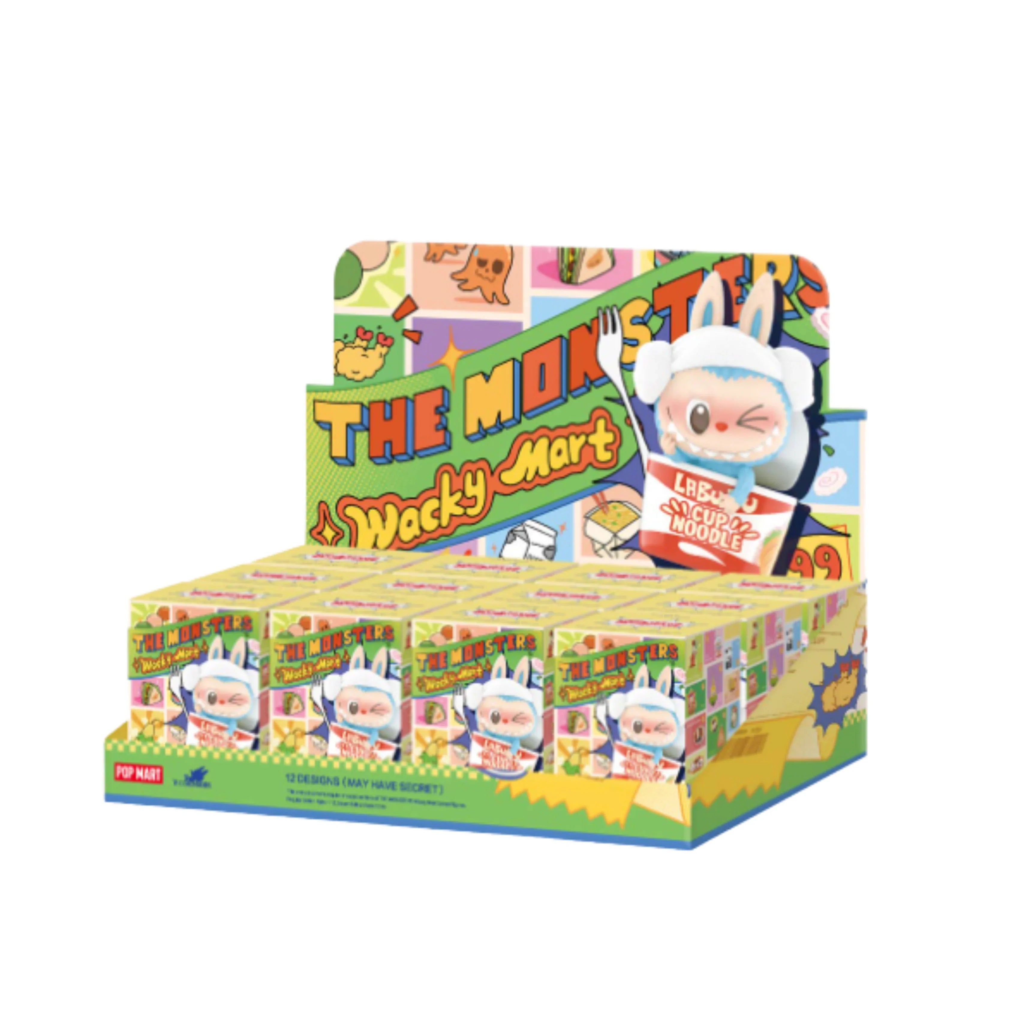 Pop Mart Labubu The Monsters Wacky Mart Case (12 Blind Box)