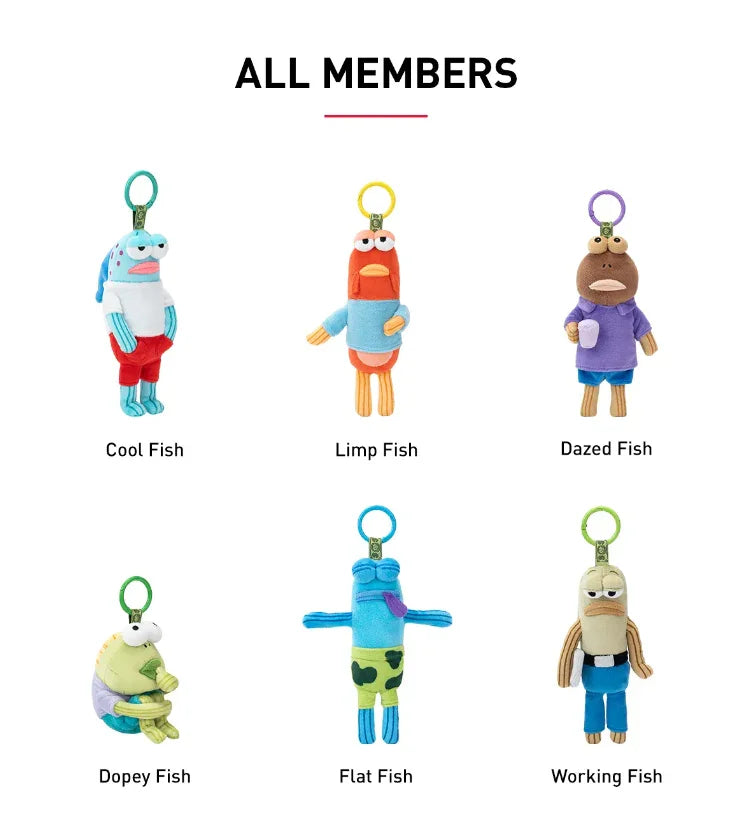 Pop Mart x Bikini Bottom Buddies Series Blind Box Figures