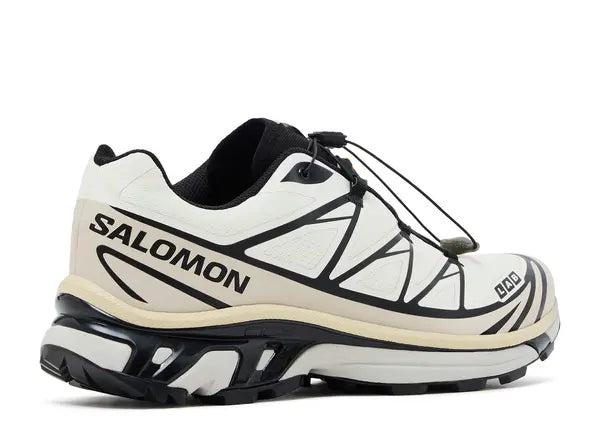 Salomon XT-6 Vanilla Ice Black Silver Cloud Back