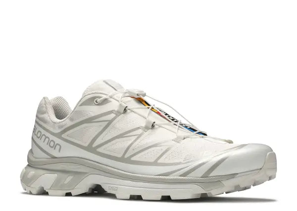 Salomon XT-6 White Lunar Rock Front