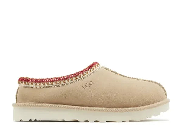 UGG Tasman Slipper Sand Dark Cherry Side