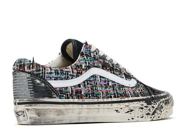 Vans Premium Old Skool Charms Black Grey Back