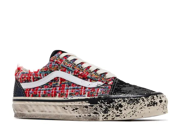 Vans Premium Old Skool Charms Red Black Front