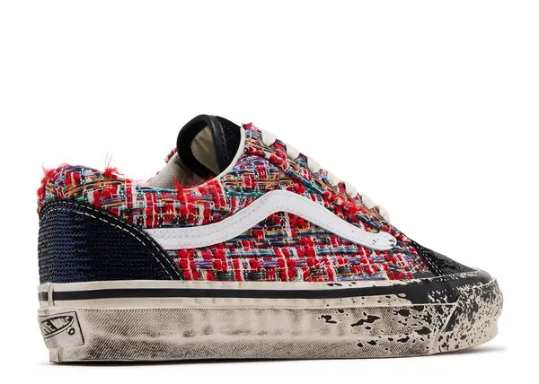 Vans Premium Old Skool Charms Red Black Back